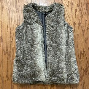 Faux Fur Vest by INC